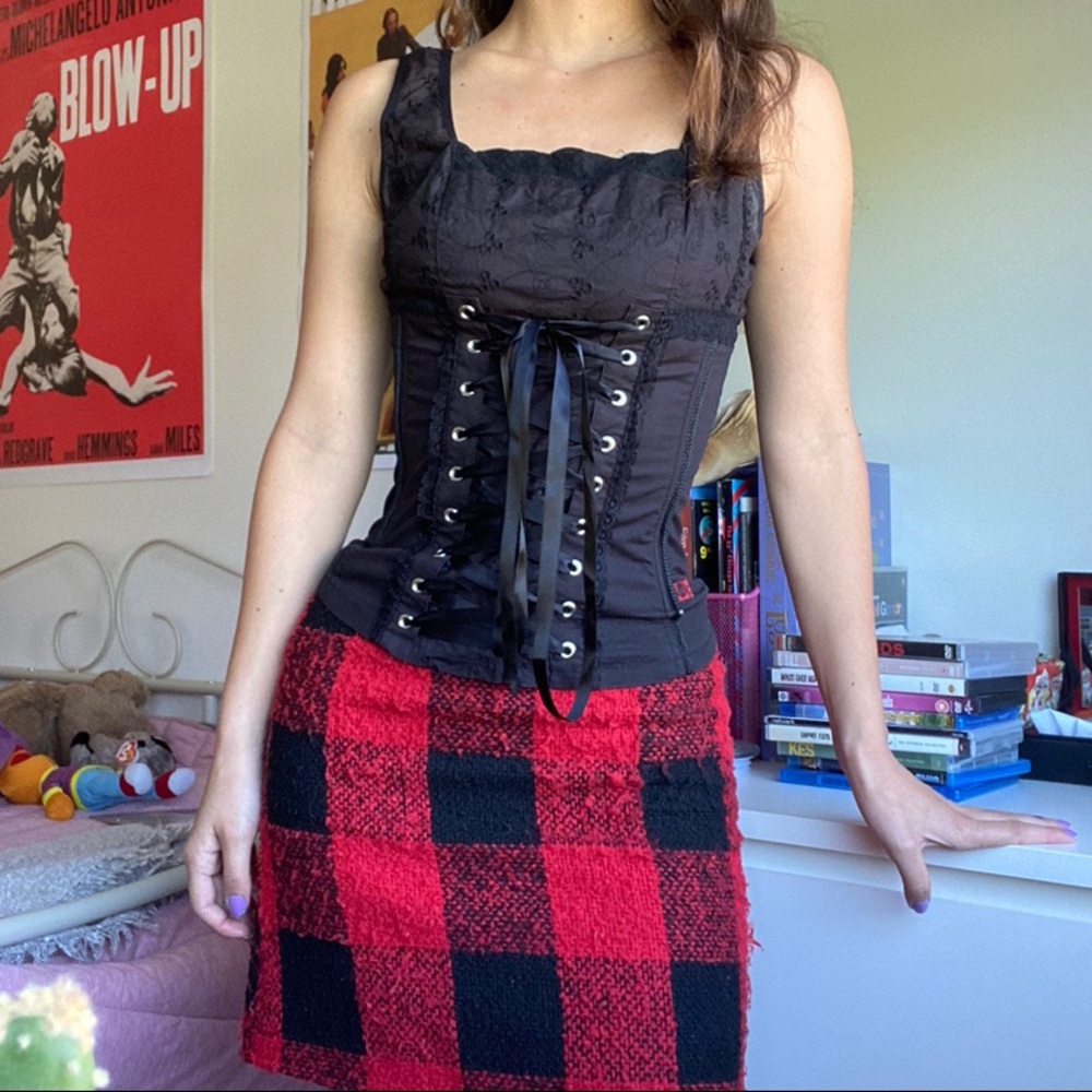 TRIPP NYC rare milkmaid corset top ๐ฆ sold - Picture 3 of 5